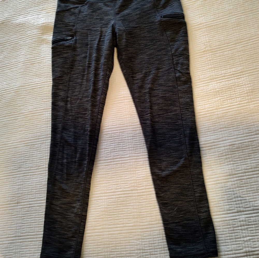 Athleta Cozy Drifter Heather Gray leggings